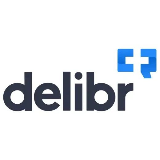 Delibr brand logo for delibr.com