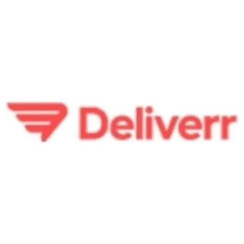 Deliverr brand logo for deliverr.com