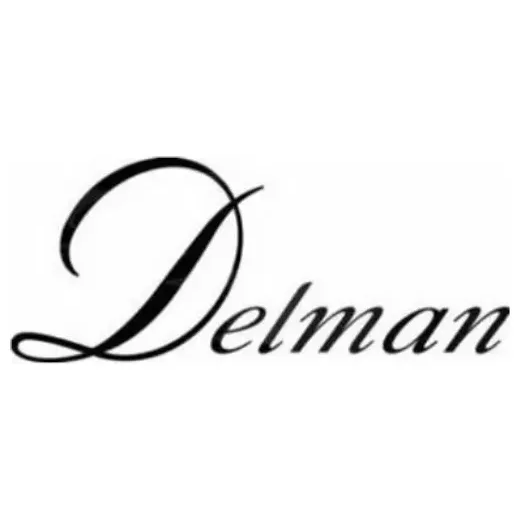 Delman brand logo for delmanshoes.com