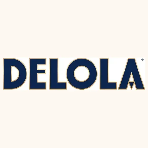 Delola brand logo for delolalife.com