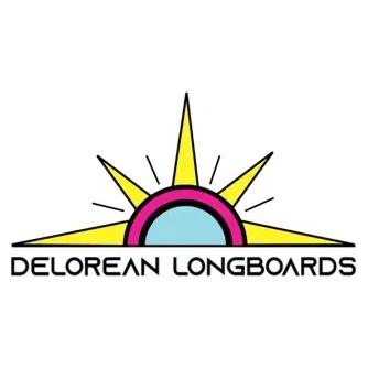 DeLorean Longboards brand logo for deloreanlongboards.com
