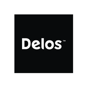 Delos brand logo for delos.land