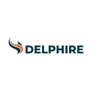 Delphi Re brand logo for delphiretech.com