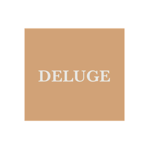 Deluge Cosmetics brand logo for delugecosmetics.com