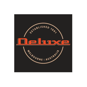 Deluxe Guitars brand logo for deluxeguitars.com.au