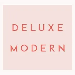 Deluxe Modern Design brand logo for deluxemoderndesign.com