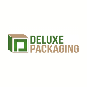 Deluxe Packaging brand logo for deluxepkg.com