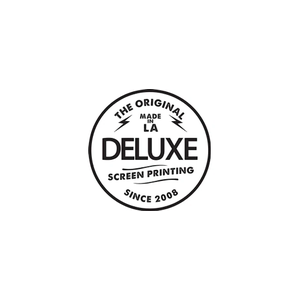 Deluxe Screen Printing brand logo for deluxescreenprinting.net
