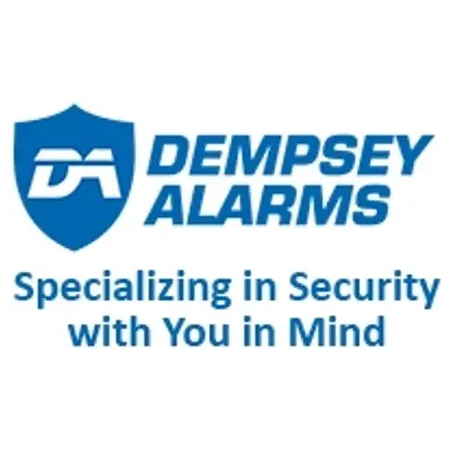 Dempsey Alarms brand logo for dempseyalarms.com