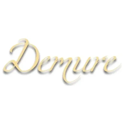 demure-leathergoods brand logo for demure-leathergoods.co.uk