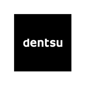 Dentsu brand logo for dentsu.com
