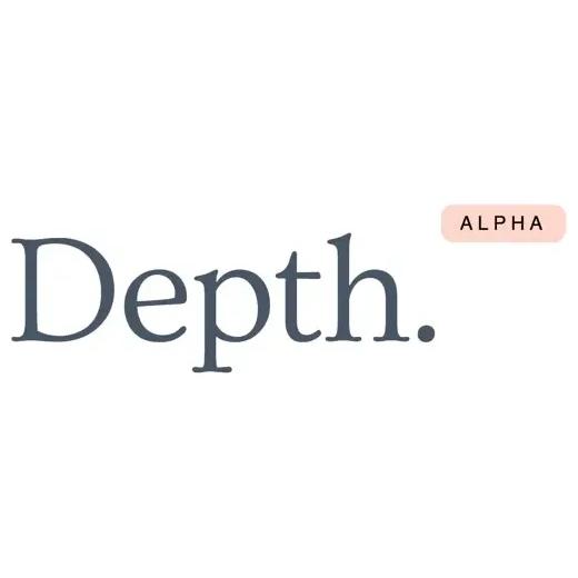 Depth brand logo for depth.reflection.app