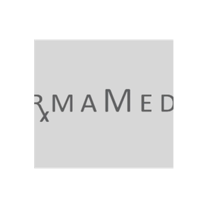 Dermamedics brand logo for dermamedics.com