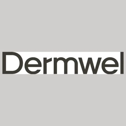 Dermwel brand logo for dermwel.com