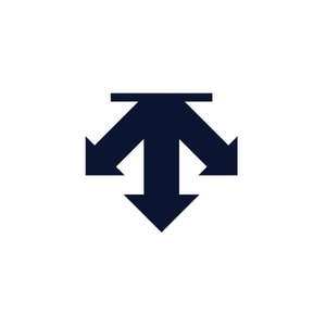 Descente brand logo for descente.com