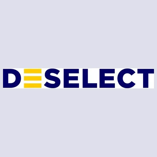 Deselect brand logo for deselect.com