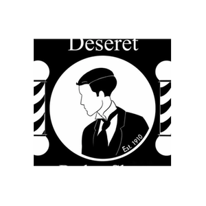 Deseret Barbershop brand logo for deseretbarbershop.net