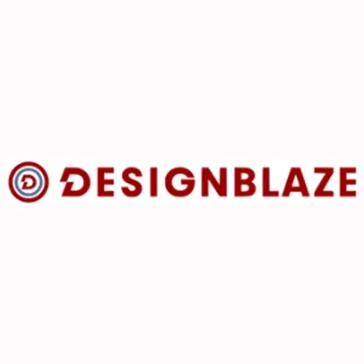 Design Blaze brand logo for designblaze.com