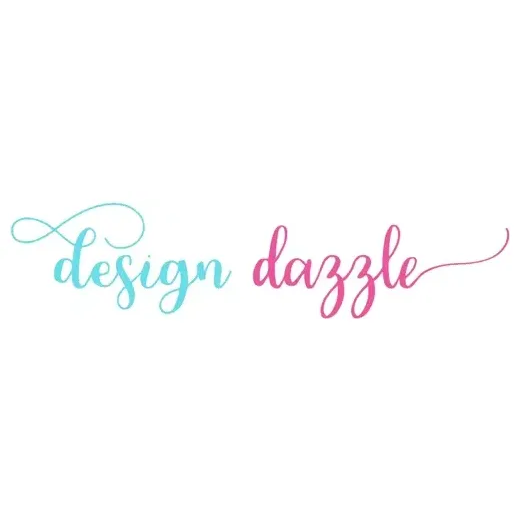 Design Dazzle brand logo for designdazzle.com
