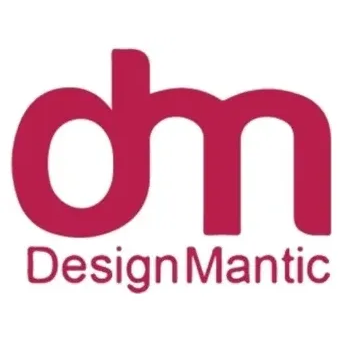 Design Mantic brand logo for designmantic.com