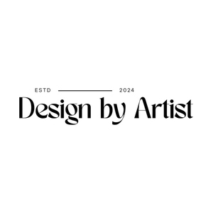 designbyartist brand logo for designbyartist.com