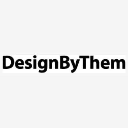 DesignByThem brand logo for designbythem.com