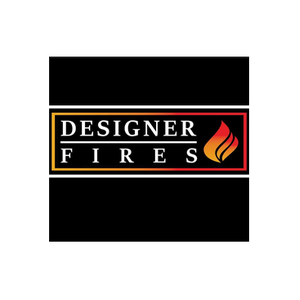Designer Fires brand logo for designerfires.co.uk