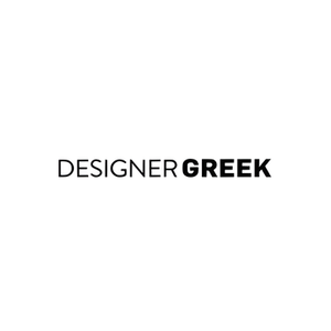 Designer Greek brand logo for designergreek.com