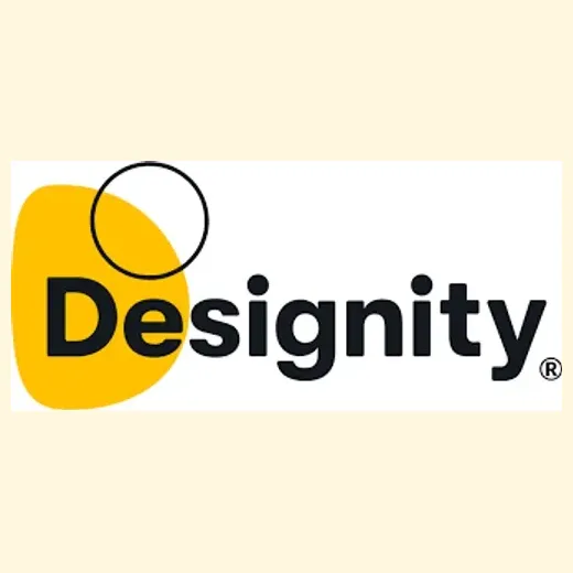 Designity brand logo for designity.com