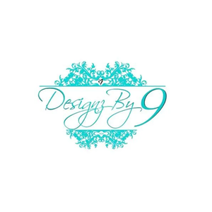 Designz by 9 brand logo for designzby9.com