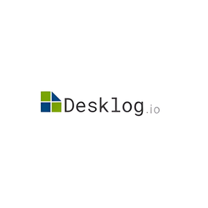 Desklog brand logo for desklog.io