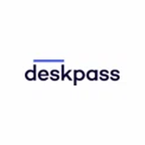 Deskpass brand logo for deskpass.com