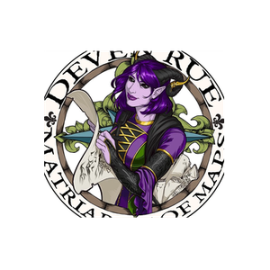 Deven Rue brand logo for devenrue.com
