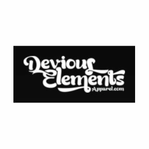 Devious Elements brand logo for deviouselementsapparel.com