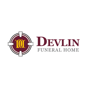 Devlin brand logo for devlinfuneralhome.com