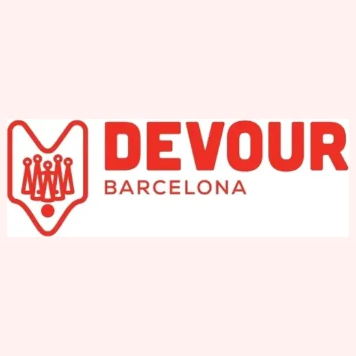 Devour Barcelona brand logo for devourbarcelonafoodtours.com