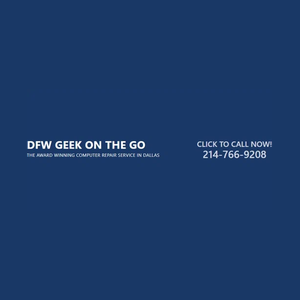 DFW Geek on the Go brand logo for dfwgeekonthego.com