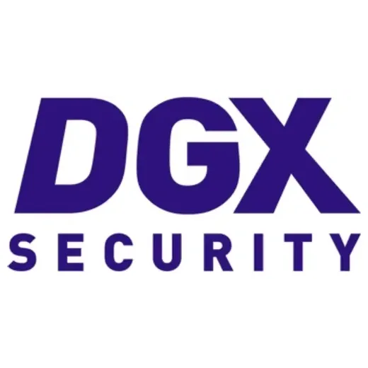 DGX Security brand logo for dgxsecurity.com