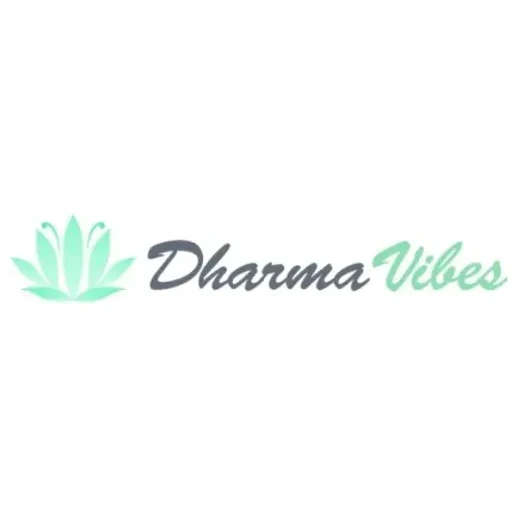 Dharma Vibes brand logo for dharmavibes.com