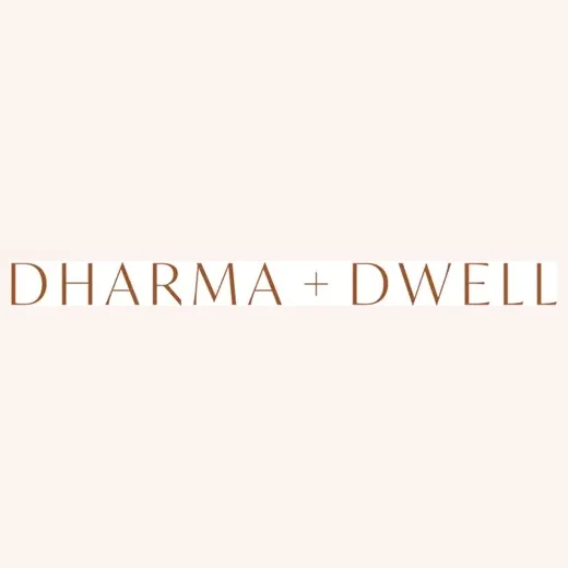 dharmaanddwell brand logo for dharmaanddwell.com