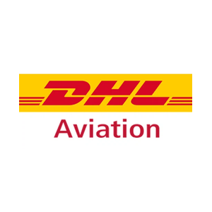 DHL Aviation Cargo brand logo for aviationcargo.dhl.com