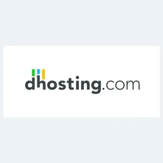 dhosting brand logo for dhosting.com
