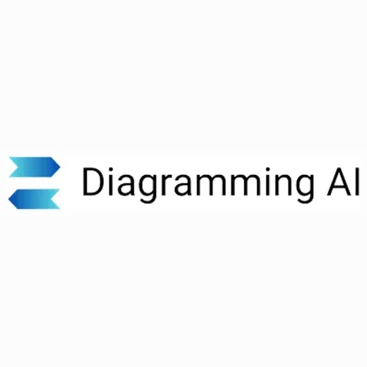 Diagramming AI brand logo for diagrammingai.com