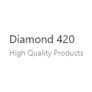 Diamond 420 brand logo for diamond420.net