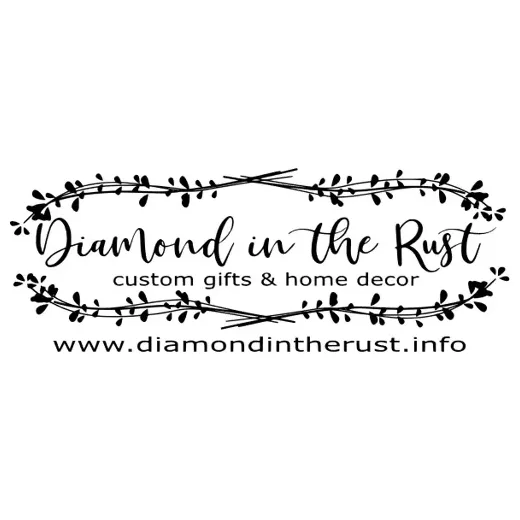 Diamond in the Rust brand logo for diamondintherust.info