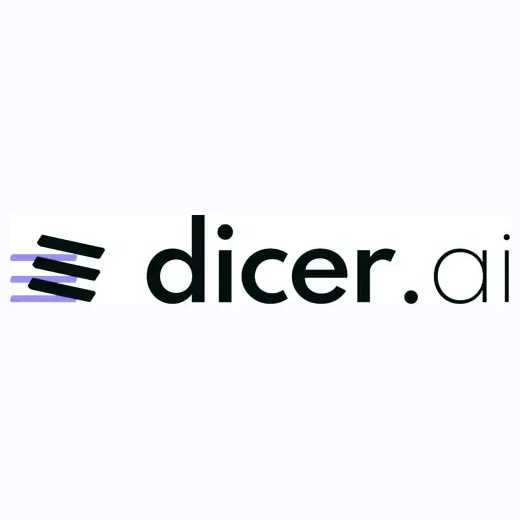 Dicer brand logo for dicer.ai