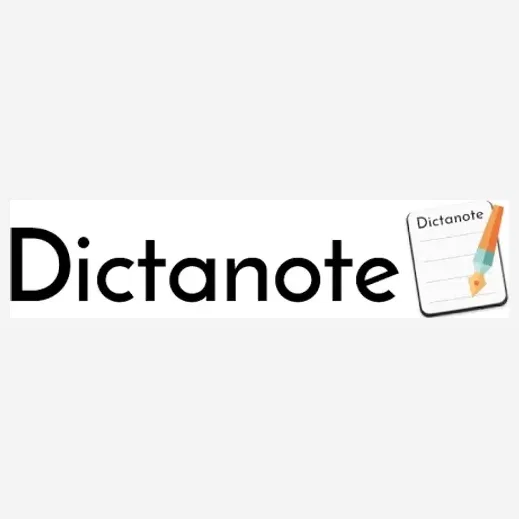 Dictanote brand logo for dictanote.co