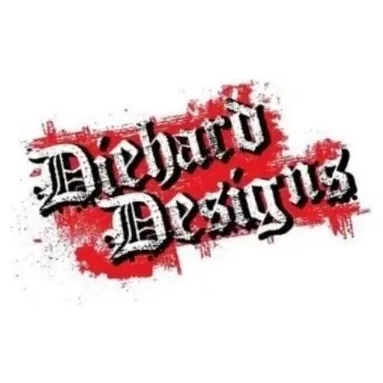 dieharddesigns brand logo for dieharddesigns.com