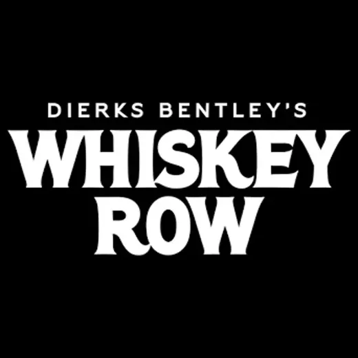 Dierks Bentley's Whiskey Row brand logo for dierkswhiskeyrow.com
