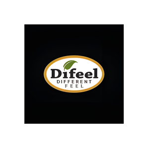 Difeel brand logo for difeelbeauty.com